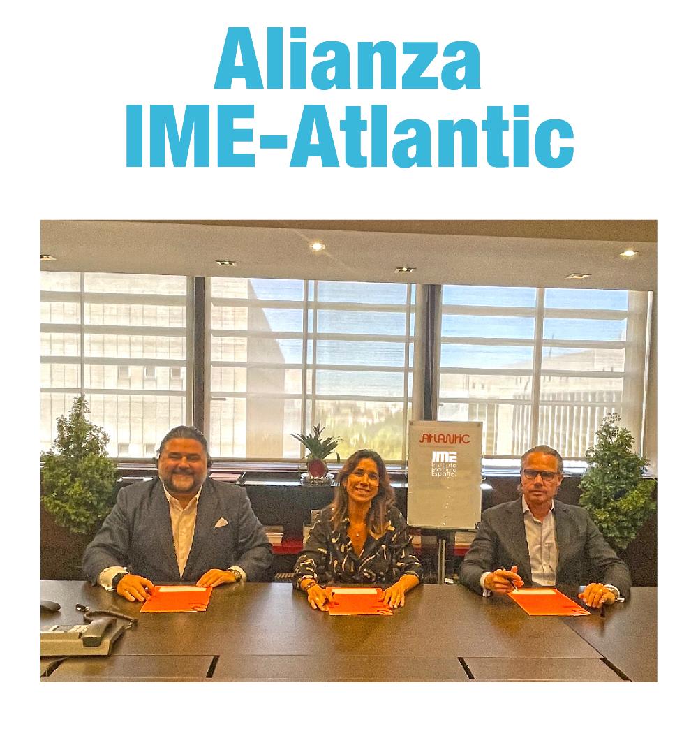 IME y Atlantic firman un acuerdo marco de colaboración para impulsar la especialización y la retención del talento en el sector